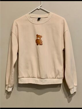 SHEIN cream sweatshirt